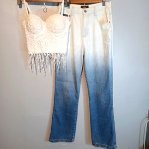 Vintage Acid Wash Mom Jeans
